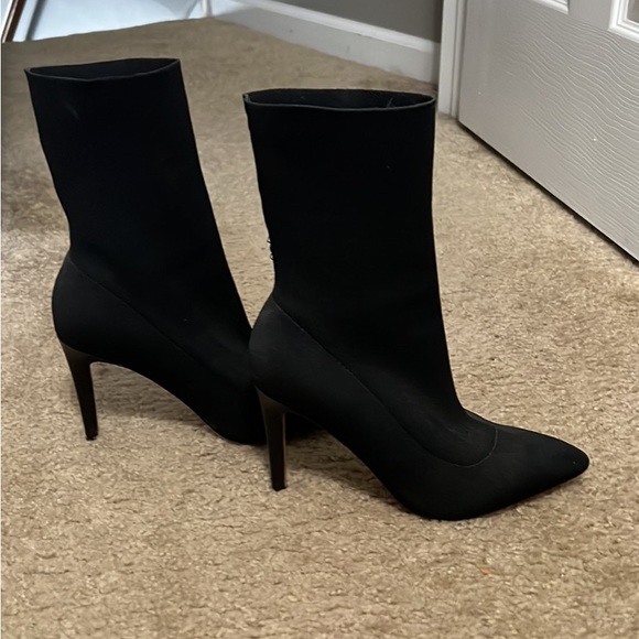 Stiletto black sock boots - Picture 4 of 5